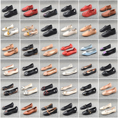 休闲豆豆鞋 库存百搭女鞋 真皮软底软面女式 浅口皮鞋 平底单鞋 妈妈鞋