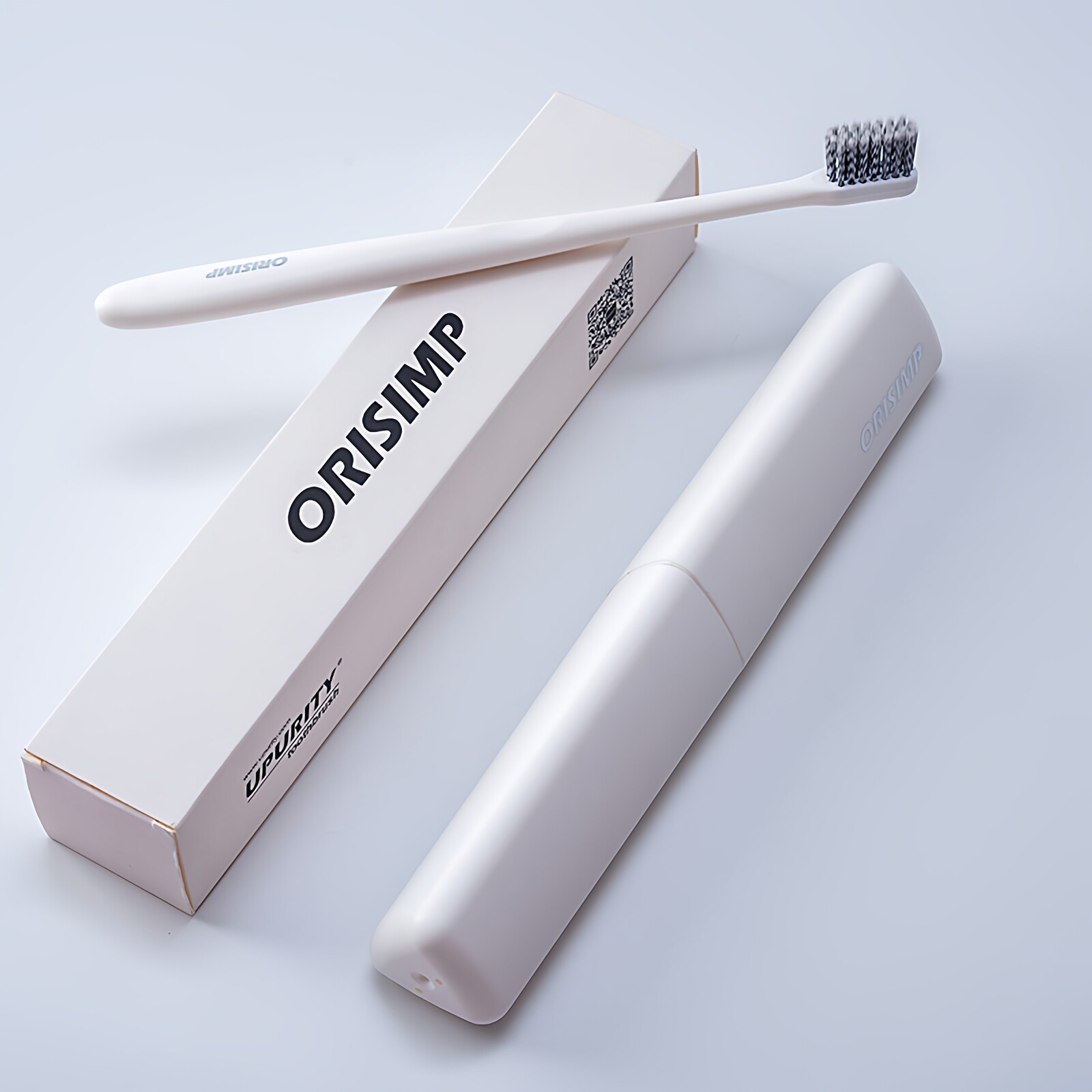 日系旅行牙刷盒户外简约收纳盒创意牙筒旅游出差牙具盒小号牙套盒