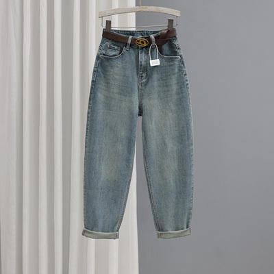 春夏2025显瘦牛仔裤老爹裤女