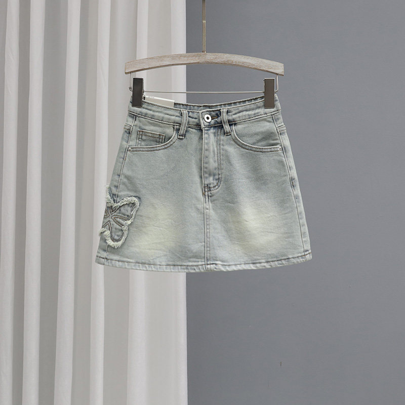 短裙短裙百搭A字防走光显瘦