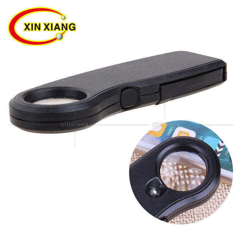 放大镜鉴定专用高清高倍维修用带灯烟酒40倍紫砂壶看玉石电子银元