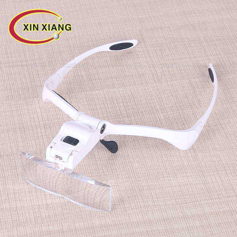 美睫嫁接眼睛眼镜式时尚头戴式眼镜钟维修倍头带式放大镜23x8x表