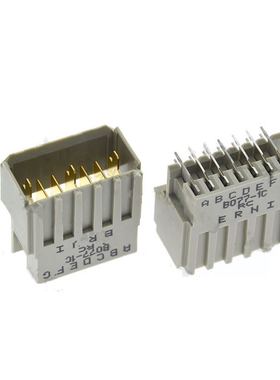 ERNI恩尼254018原装2.0MM硬公制接插件 高速连接器 现货直拍