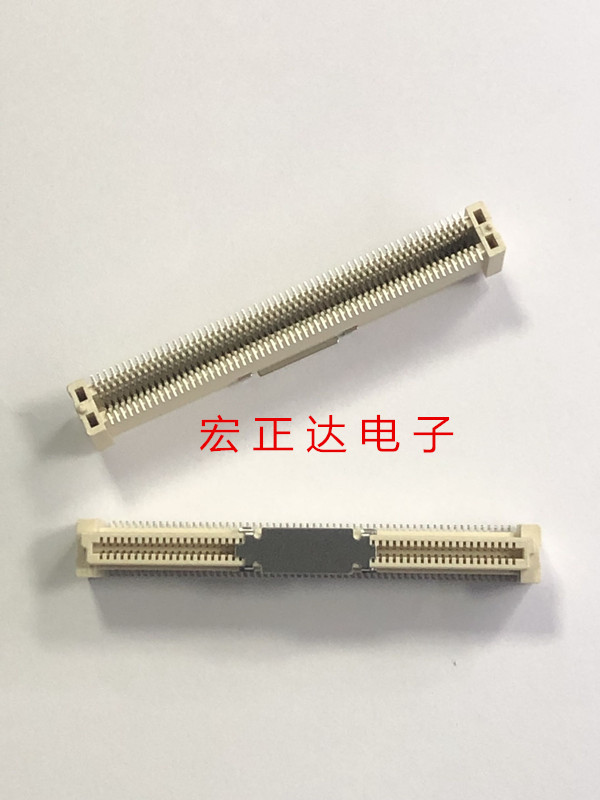 FCI 61082-123502LF 0.8mm间距 120P 11.7H 母头板对板连接器