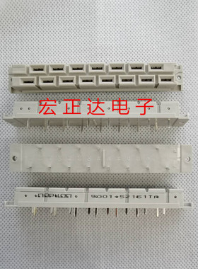 9001-52151TA 15针 直脚母座 15芯直孔 大电流连接器 欧式插座