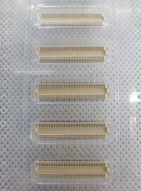 AXK5F80337YG 板对板 0.5MM间距 80pin连接器母座 1.5H插座带定位