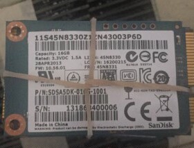 闪迪  8G 16G 32G MSATA 64G  迷你 固态硬盘 SSD 20G 24G