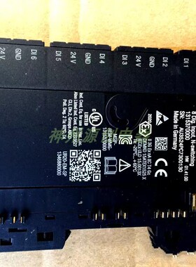 全新Weidmuller/魏德米勒远程IO模块，UR20-8DI-N-3W