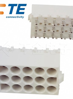 千金供应TE连接器350830-1针座接插件原装现货量大从优及时交付