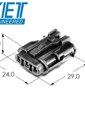 千金供应MG610327-4塑壳接插件KET连接器现货