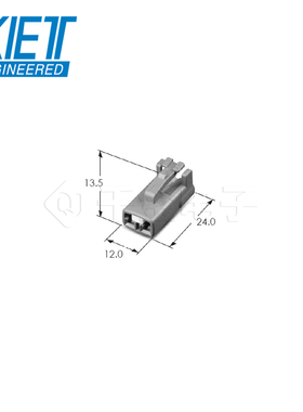 千金供应MG651092塑壳接插件KET连接器现货量大从优