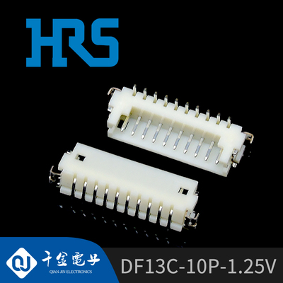 供应DF13C-10P-1.25V针座接插件HRS/广濑现货