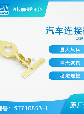 【特价促销，售完即止】ST710853-1千金供应KET圆形端子现货