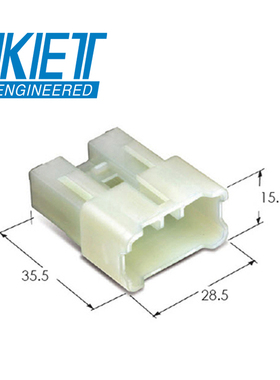 千金供应MG620055塑壳接插件KET连接器现货量大从优