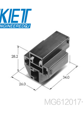 千金供应MG612017-5塑壳接插件KET连接器现货量大从优