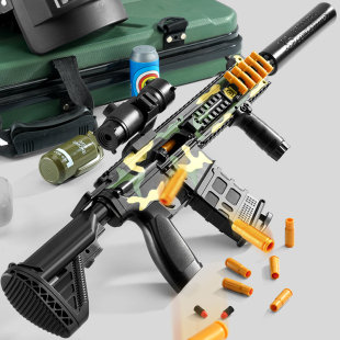 拉栓抛壳M416狙击枪AWM手动大号玩具枪儿童男孩可发射软弹吃鸡M24