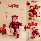 2026马年摄影服装 新年拍照道具红马百天周岁宝宝婴儿摄影服在家拍
