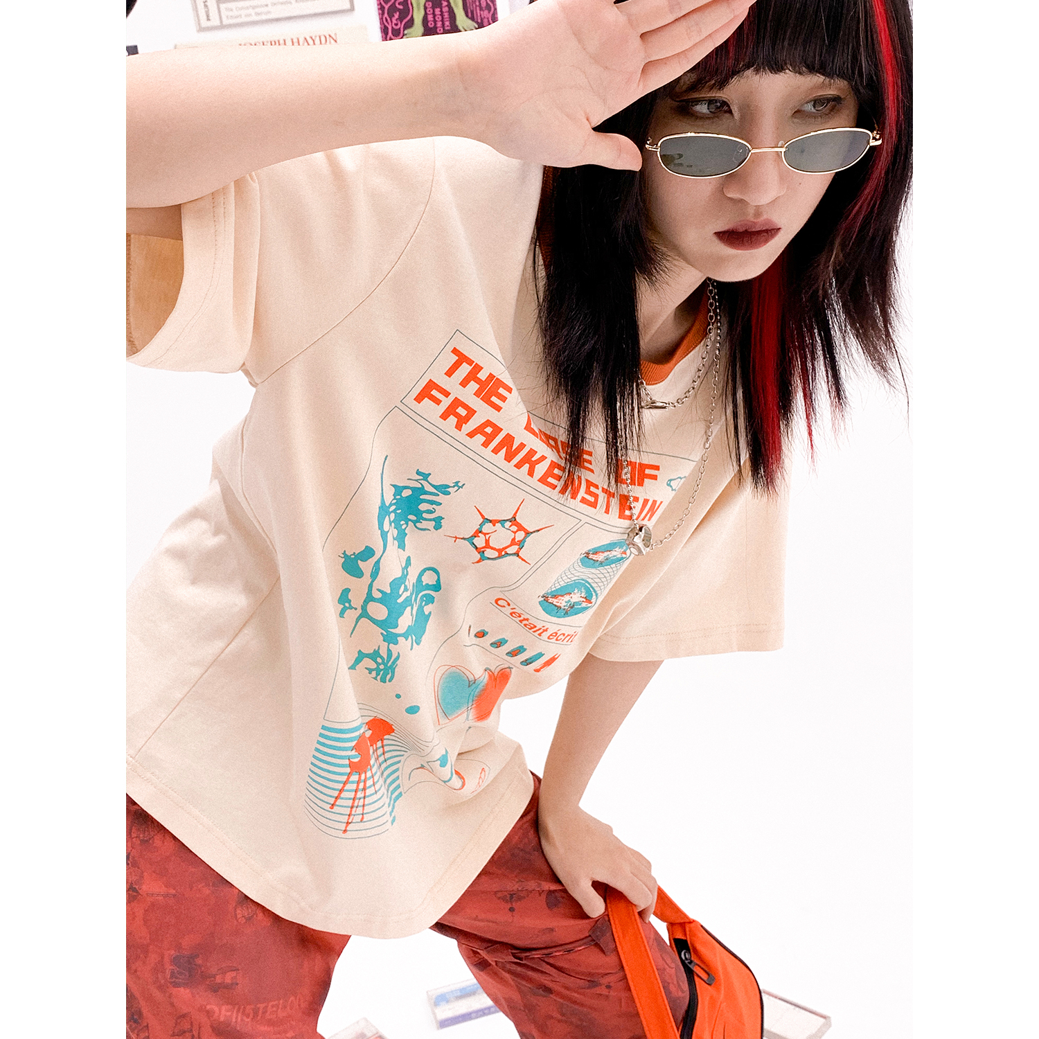 设计感小众宽松显瘦休闲短袖t恤