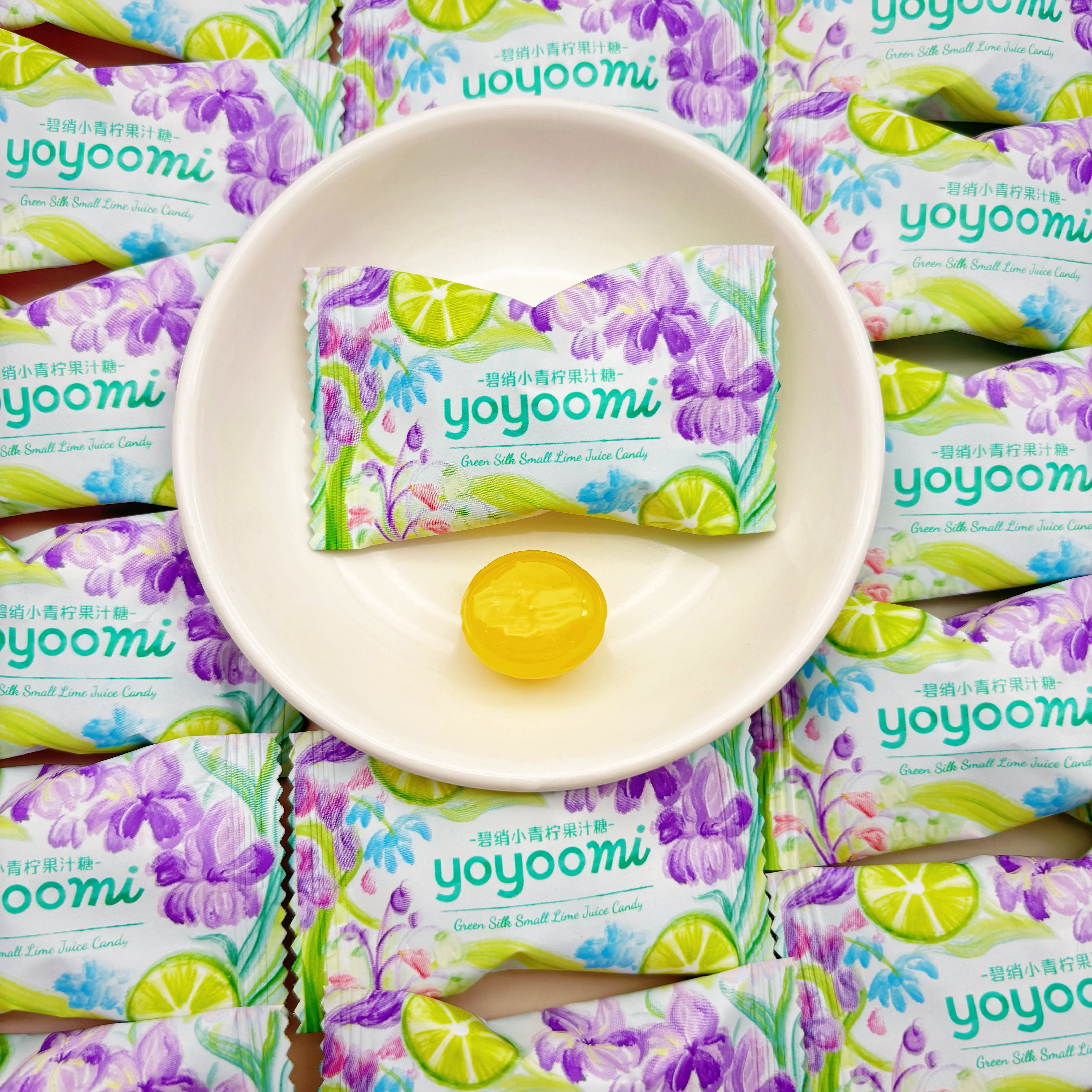 YOYOOMI小青柠味果汁糖图片