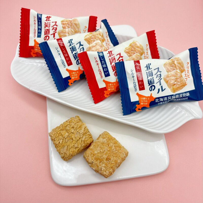 潘多拉日记北海道风味脆皮奶酥饼干爆款喜事喜饼喜糖休闲零食茶点