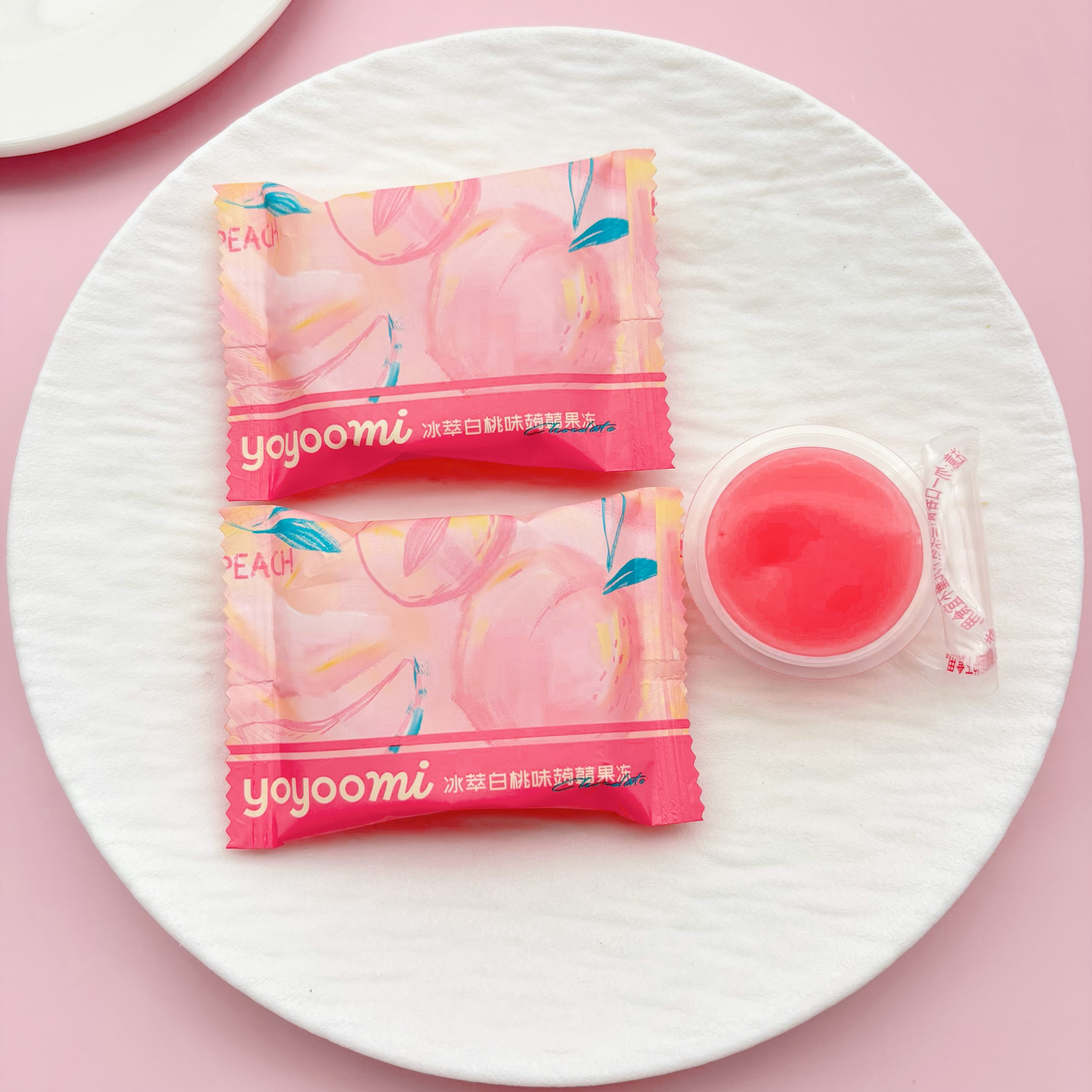 YOYOOMI冰萃白桃味蒟蒻果冻