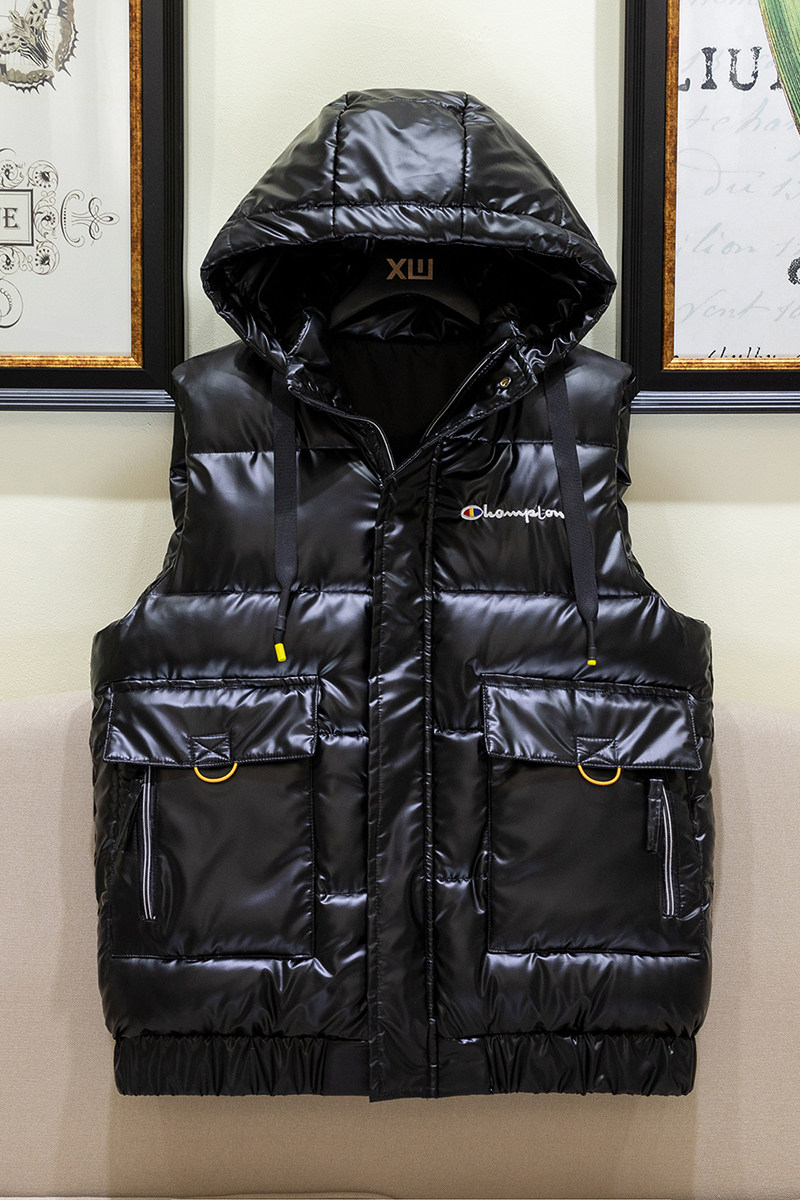改标M-5XL秋冬季刺绣加厚大码坎肩羽绒棉马甲男外套2101-P60,男装背心/马甲,星座1310