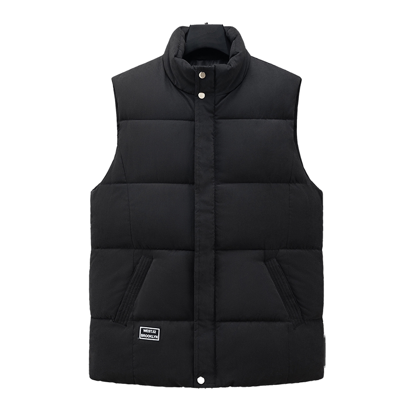 2023秋冬季立领加厚多色M-5XL棉马甲男坎肩无袖外套棉服8086-P50,男装背心/马甲,星座1310