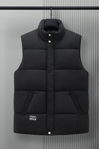 2023秋冬季立领加厚多色M-5XL棉马甲男坎肩无袖外套棉服 8086-P50图片