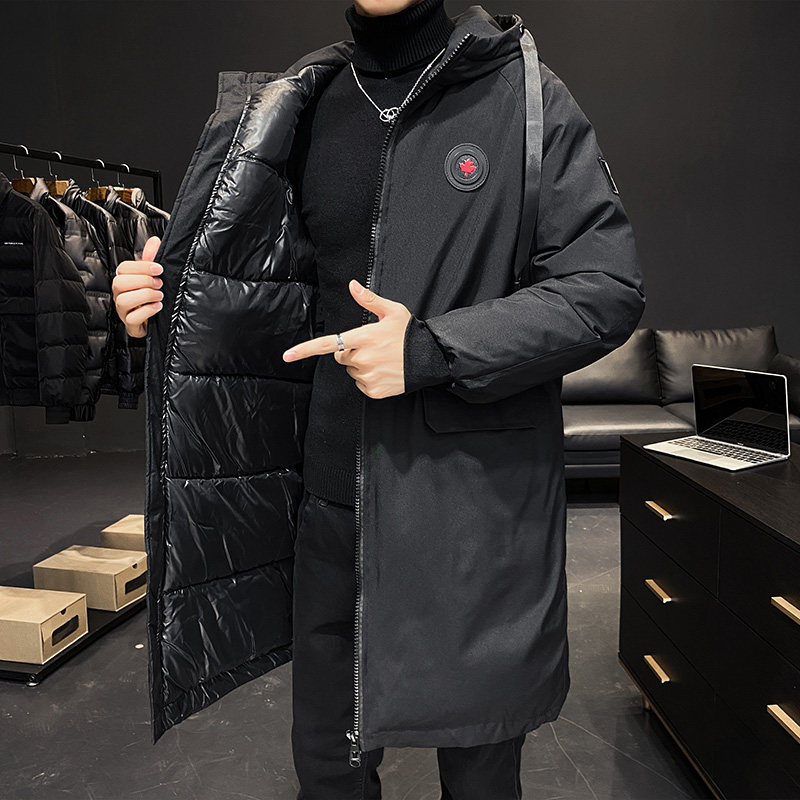 现货M-5XL冬季中长款加厚保暖连帽大码男棉服外套8088-P95,男装棉衣,星座1310