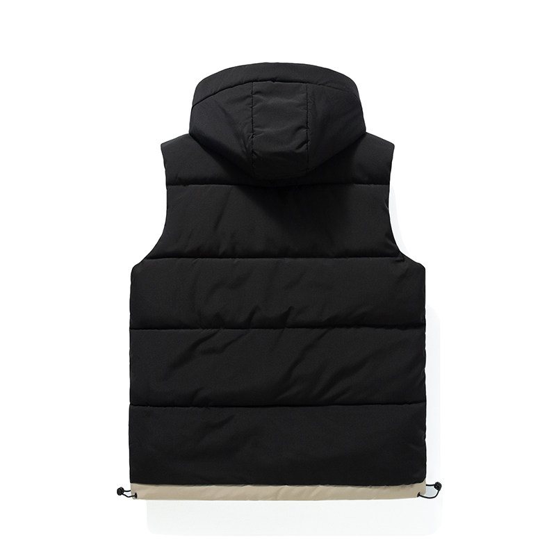 现货充足可拆卸帽M-5XL拼色秋冬棉马甲男女可穿XZ1310-2201-P50,男装背心/马甲,星座1310