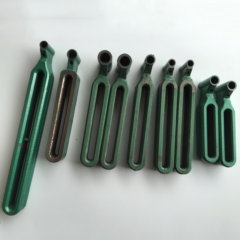 多轴器攻牙机摆臂配件CT/ER组件把手铸钢铁连接杆输出轴支架摇臂