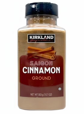 现货包邮美国进口Kirkland肉桂粉 纯玉桂粉 桂皮粉 咖啡烘焙 303g