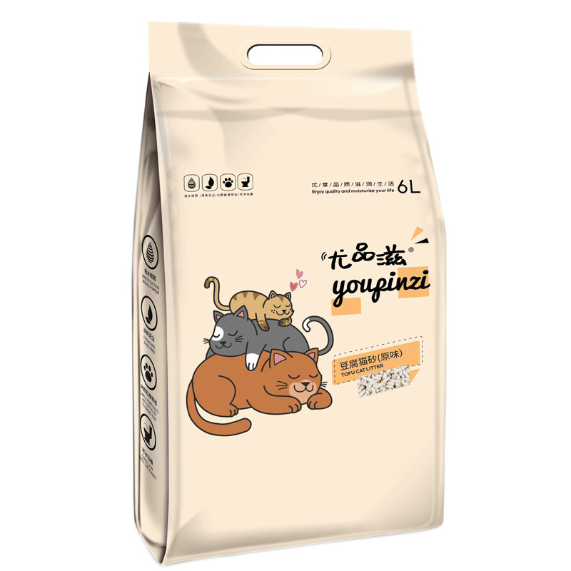 尤品滋豆腐猫砂6l奶香猫咪清洁