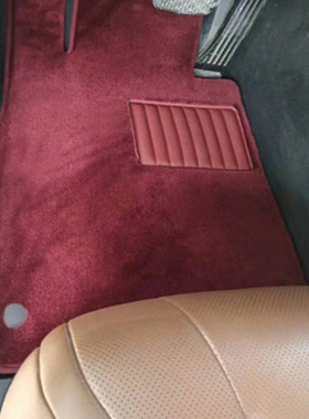 奔驰S350S320L迈巴赫S400S450GL450GLEGLS500E300L羊毛专用脚垫