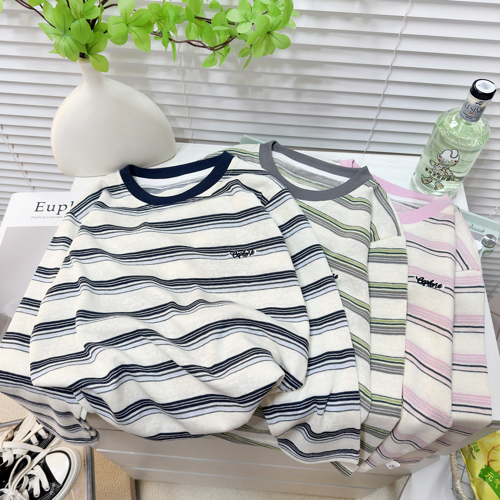 【主播推荐】【顾奈】儿童T恤长袖儿童上衣春季新中大童TX260101