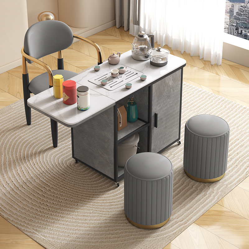 阳台可移动折叠小型茶台