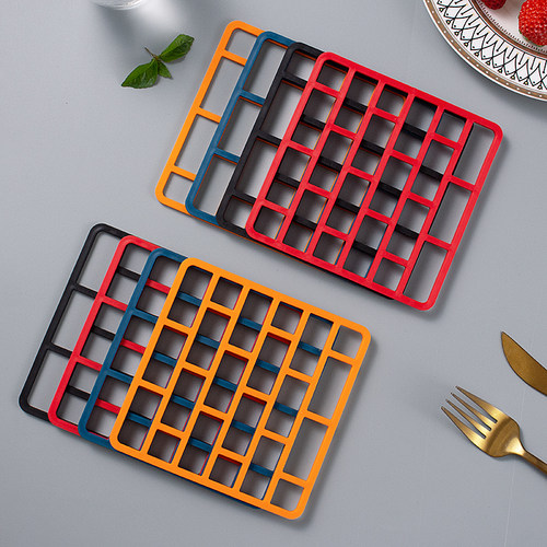 ins风拼接家用防滑餐垫菜盘杯垫