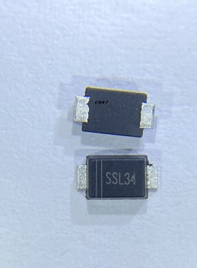 SSL34F 超薄SMAF 晶导微 肖特二极管 丝印SSL34 半导体 肖特基管
