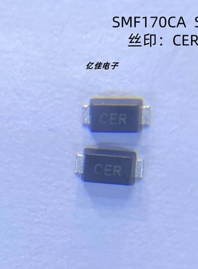 晶导微SMF170CA丝印CER 170V双向200W TVS管瞬态二极管 SOD-123FL