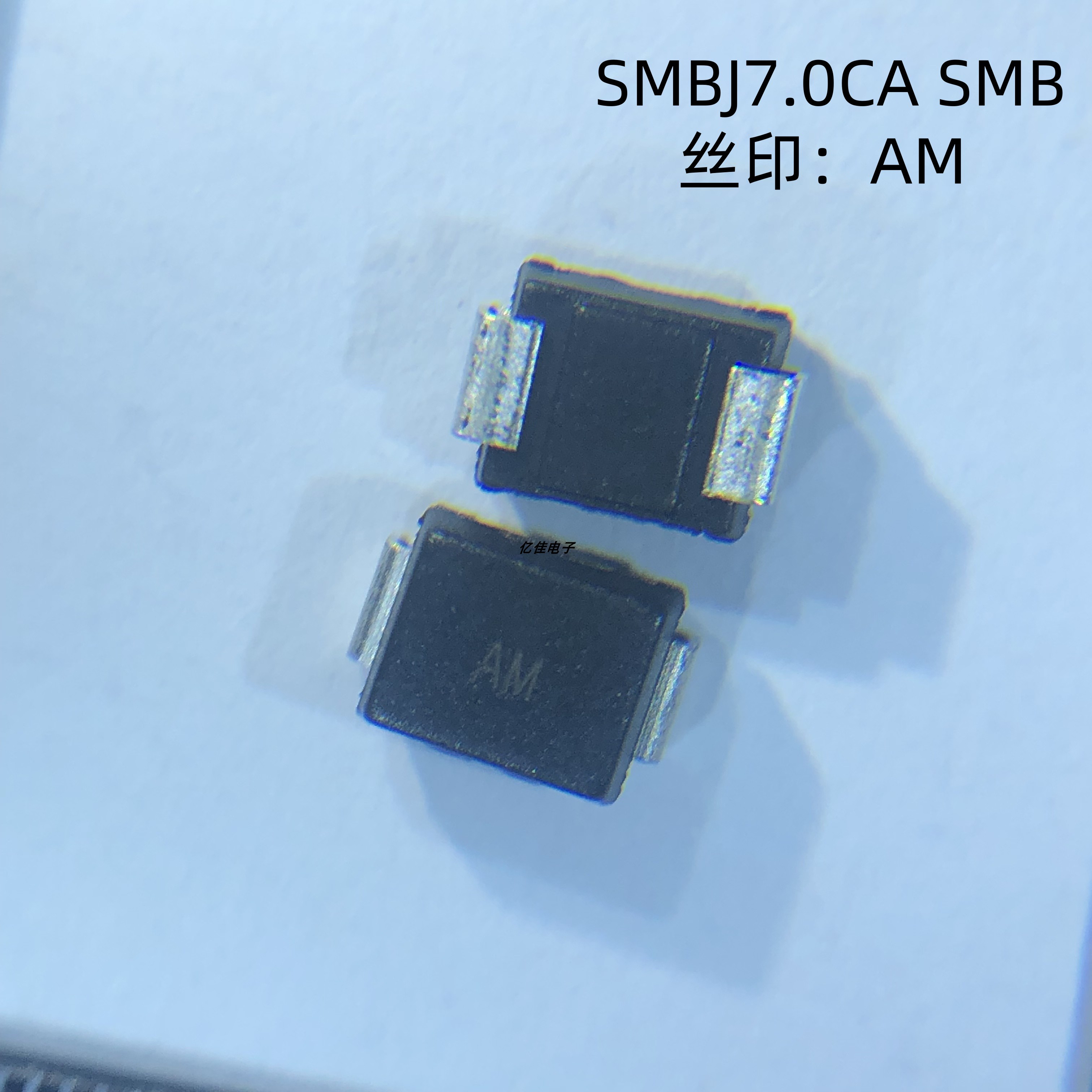 晶导JD晶导微SMBJ7.0CA丝印AM