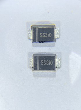 晶导微SS310F丝印SS310 SMAF薄封装 3A电流100V耐压 肖特基二极管