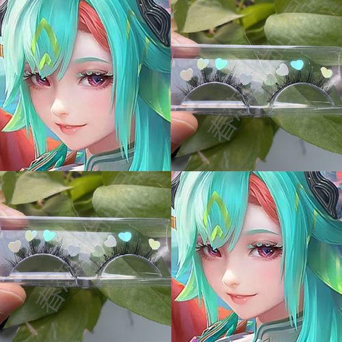 王者荣耀少司缘云梦泽cos假睫毛