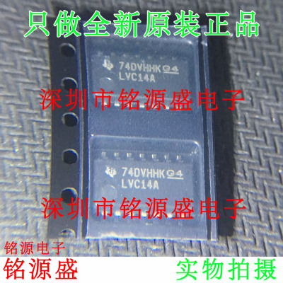 铭源盛 全新SN74LVC14ANSR SN74LVC14ANS LVC14A SOP14 5.2mm芯片