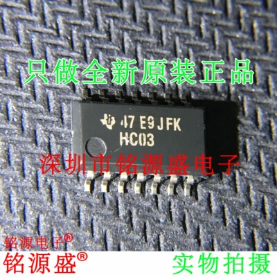 全新SN74HC03NSR SN74HC03NS SN74HC03 丝印HC03 SOP14 5.2mm芯片