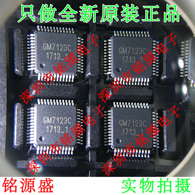 【铭源电子】全新原装正品 GM7123C GM7123 LQFP48 视频解码芯片