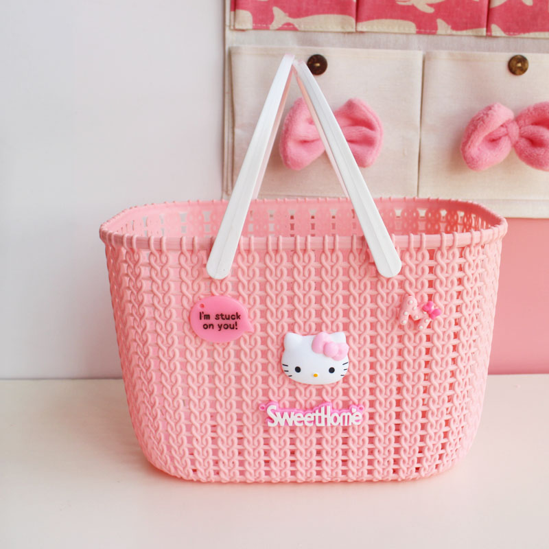 洗澡手提篮塑料收纳篮