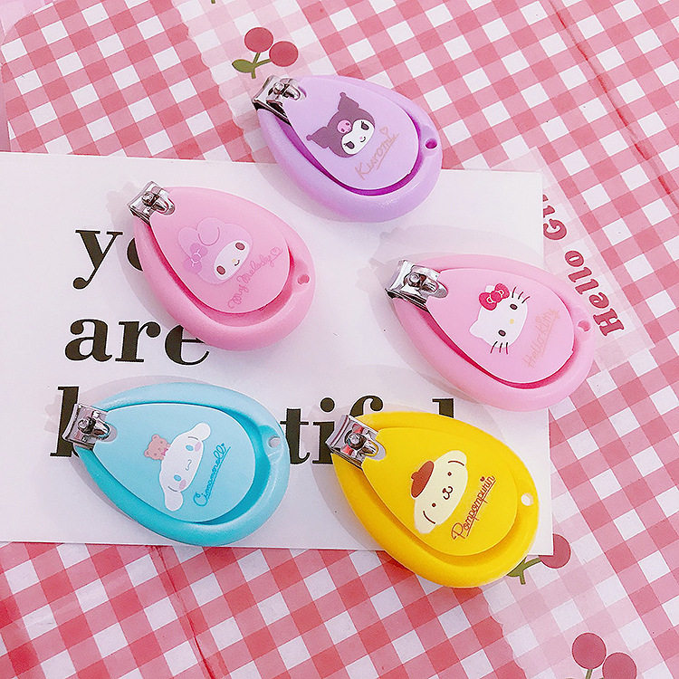 可爱卡通少女心指甲剪单个装便携式创意儿童指甲刀家用小号指甲钳