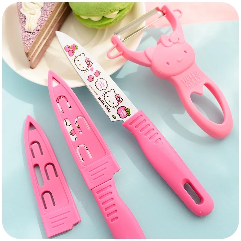 卡通可爱不锈钢削皮刀刮皮器