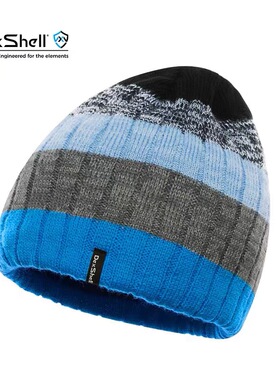 DexShell戴适帽子男士加厚摇粒绒防水防风女士保暖针织帽DH332N