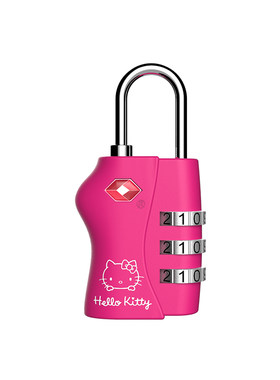 HelloKitty韩版旅行安全锁女生海关锁行李箱拉杆箱防盗tsa密码锁